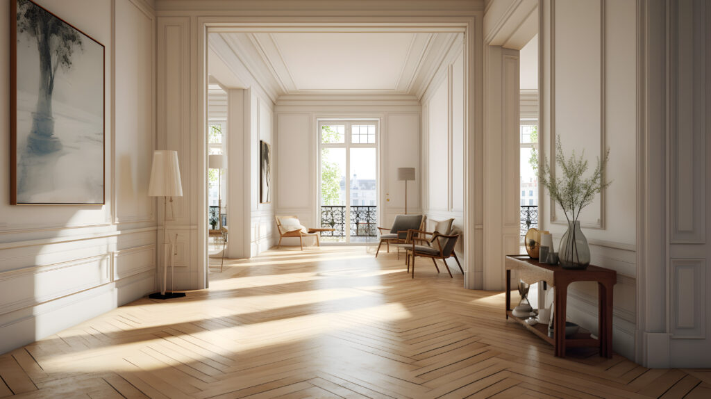 rénovation de parquet ancien a Mulhouse - ponçages et vitrification