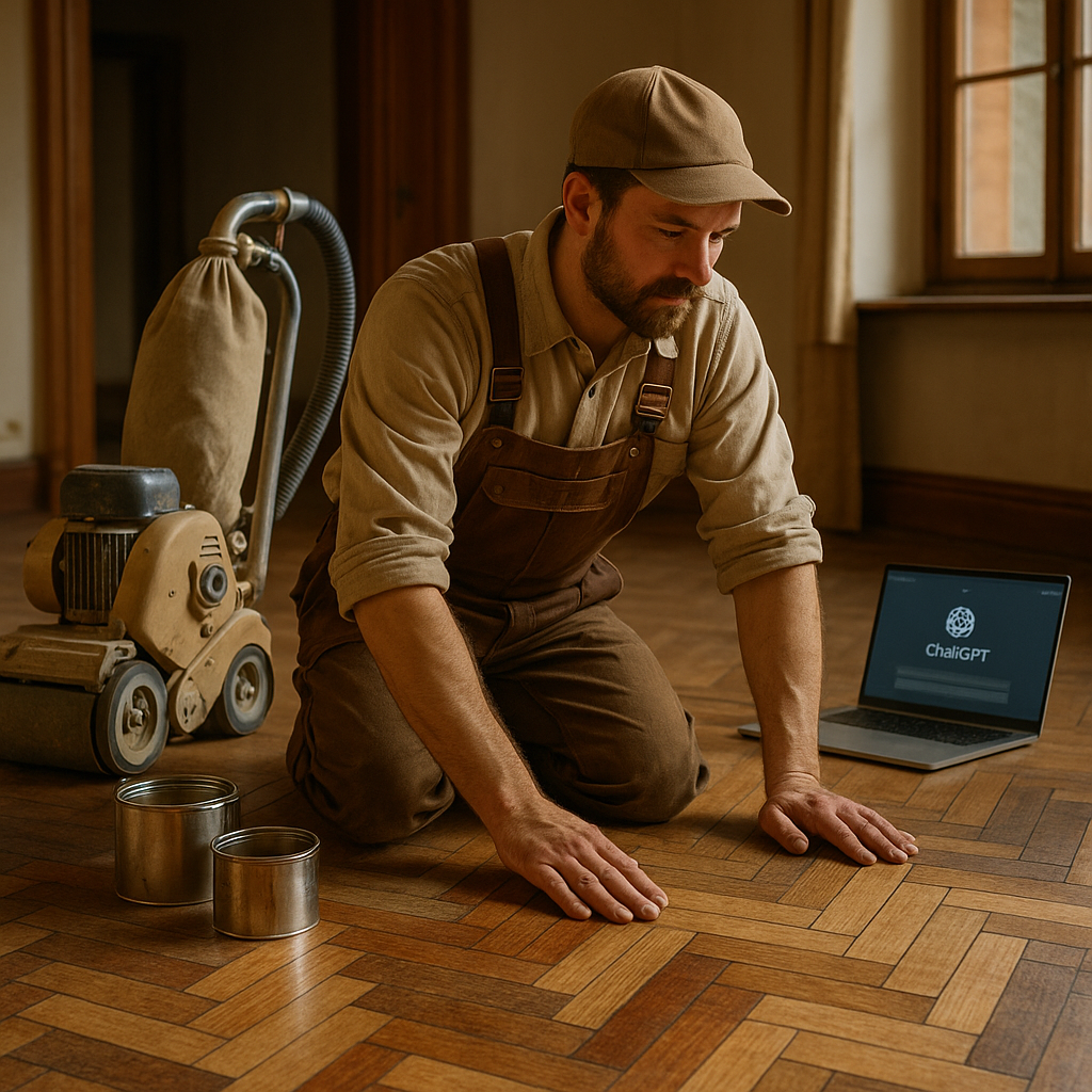 Prix du sablage d’un parquet bois ancien