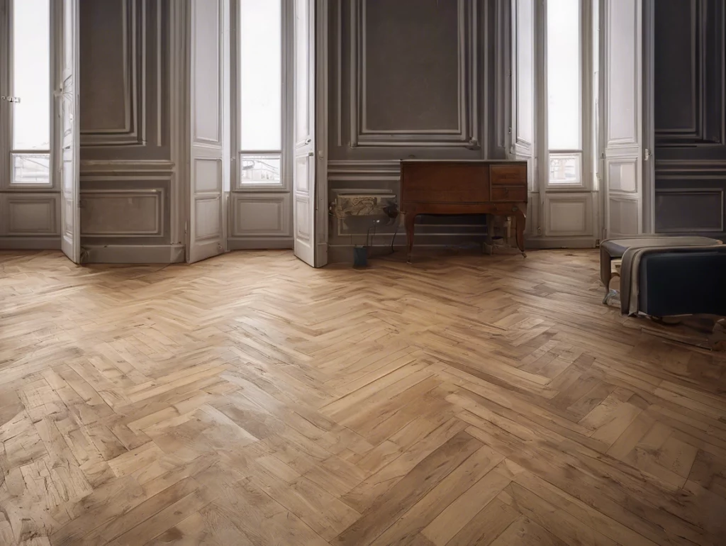 ponçage de parquet à a benfeld Alsace