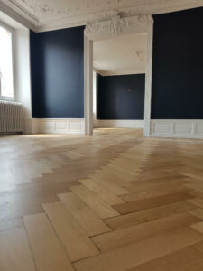 Rénovation de parquet à Riquewihr